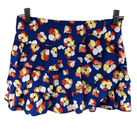Tommy Hilfiger Dresses & Skirts - Tommy Girl Floral Tiered Ruffled Mini Skirt Sz XS